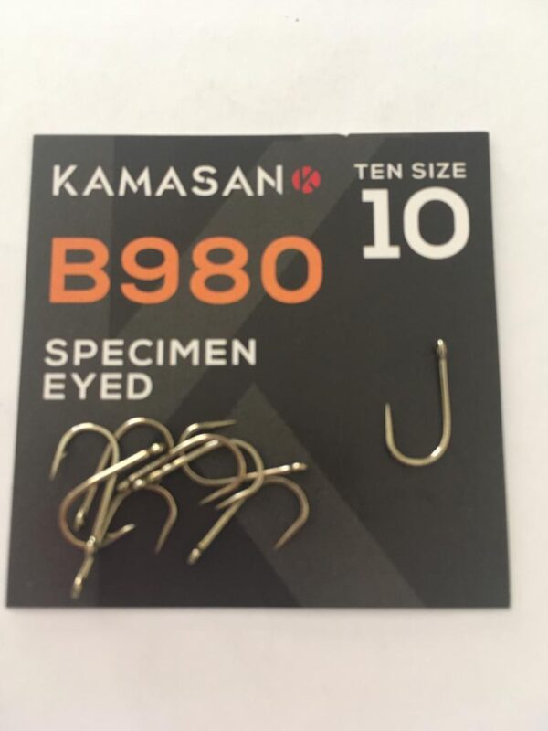 Anzuelo Kamasan B980 Specimen Eyed