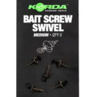 korda-micro-ring-swivel-bait-screw-medium kmw008 quinvaco