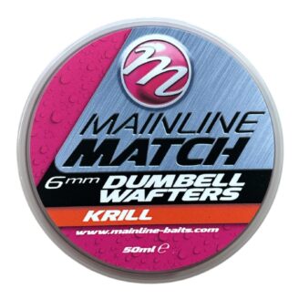 Mainline Match Dumbell Wafters 6mm Krill 50 ml