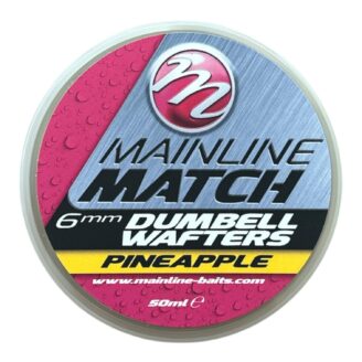 Mainline Match Dumbell Wafters 6mm Pineapple 50 ml
