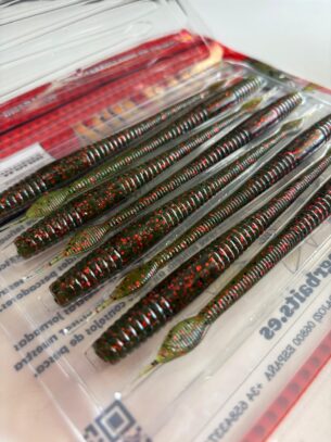 Vinilo AGR Motion Worm 5.5'' Watermelon Red