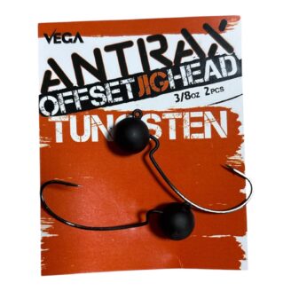 Vega Antrax Offset Jig Head Tungsten 10.6gr 3/0