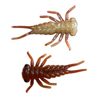 Vinilo Delalande Larva 4 cm Óxido