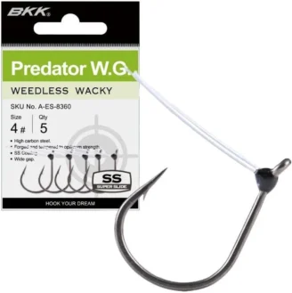 Anzuelo BKK Predator WG Weedless Wacky nº1