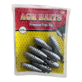 Plomo para Vinilos AGR Baits Premium Free Rig 1/4oz (7gr)