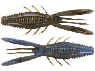 Rapala Bronco Bug - 10 cm (4") Green Pumpkin Blue Pearl