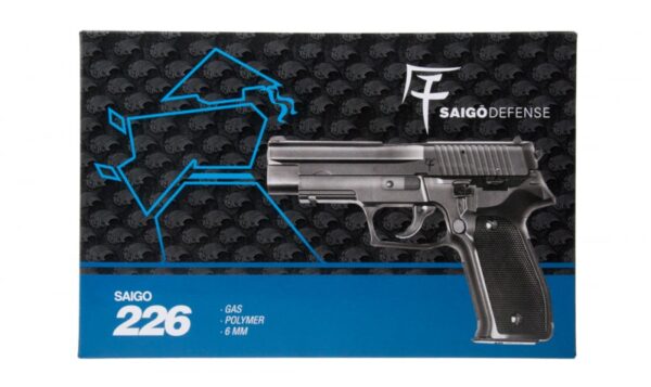 Saigo Defense Pistola Airsoft 226 Metal Muelle