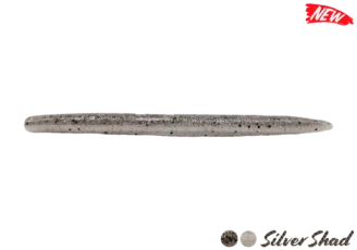 Vinilo Agr Baits Still Worm Silver Shad 5"