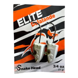 Cabezas Plomadas Delalande Snake Head Elite 21gr Verde