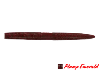 Vinilo Agr Baits Still Worm Wat. Plum Emerald 4"