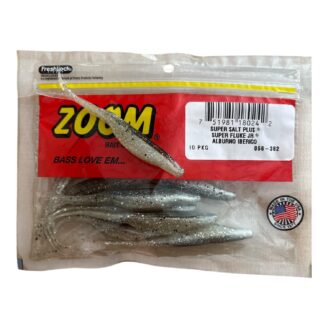 Señuelo de Vinilo Zoom Super Fluke Jr. Alburno Ibérico