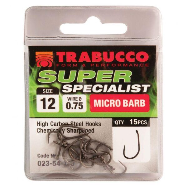 Anzuelo Trabucco Super Specialist Micro Barb