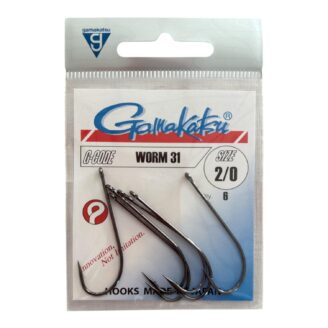 Anzuelo Gamakatsu Worm 31 2/0