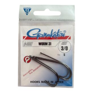 Anzuelo Gamakatsu Worm 31 3/0