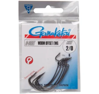 Anzuelo Worm Offset Ewg Gamakatsu